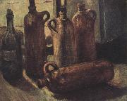 Still Life with Three Beer Mugs (nn04), Vincent Van Gogh